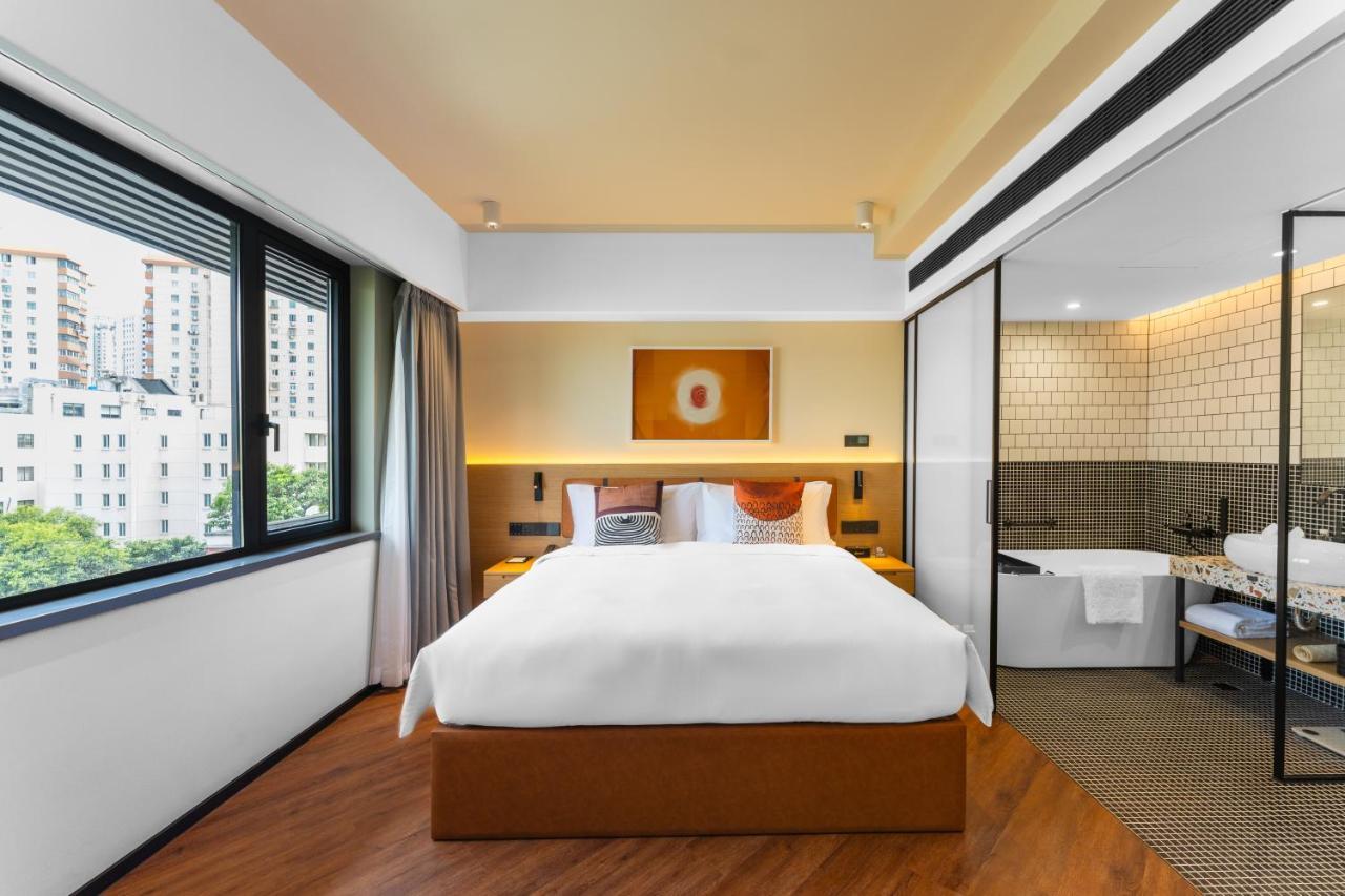Mia Hotel - Shanghai Xuhui Jiaotong University מראה חיצוני תמונה