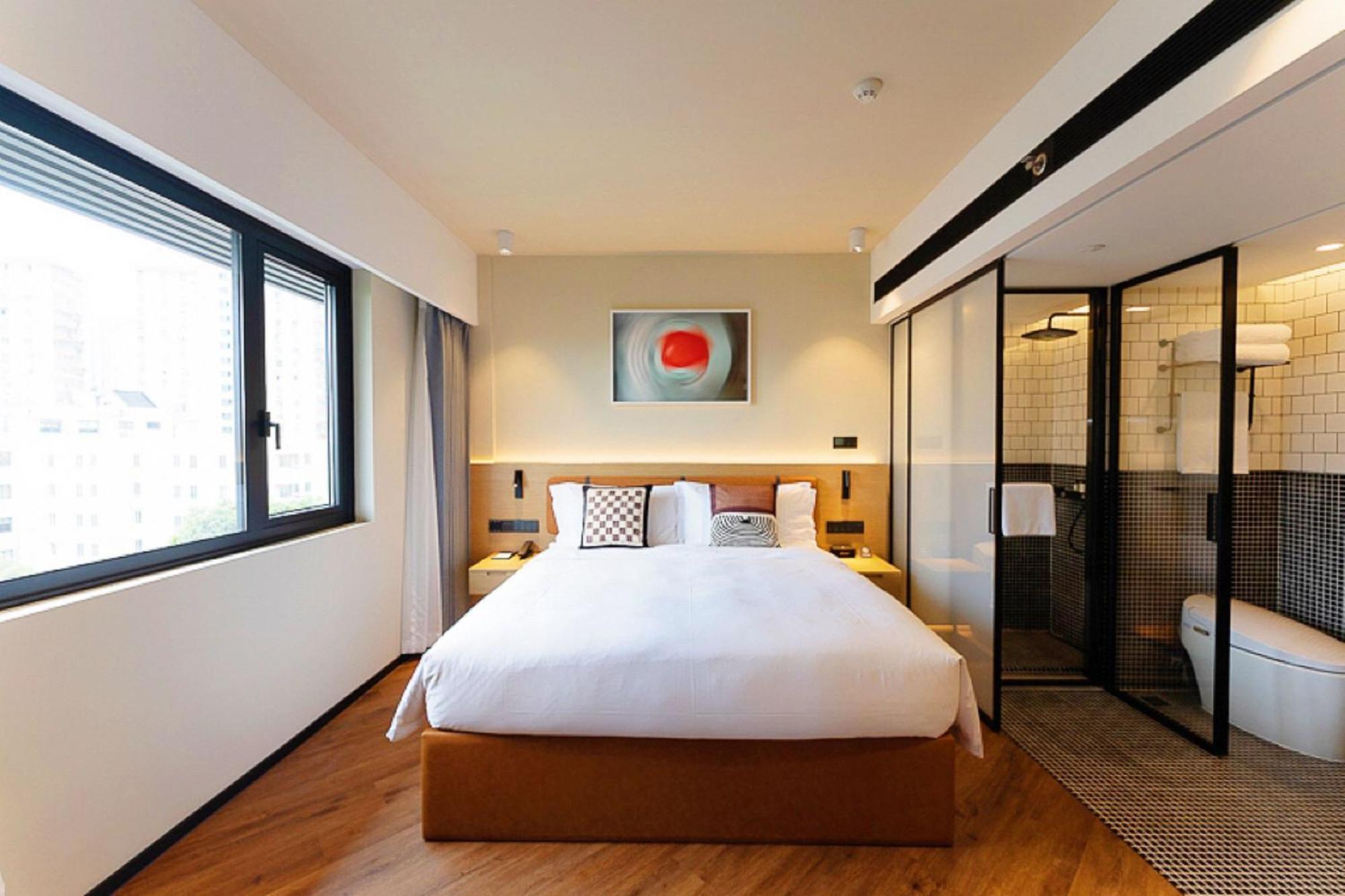 Mia Hotel - Shanghai Xuhui Jiaotong University מראה חיצוני תמונה